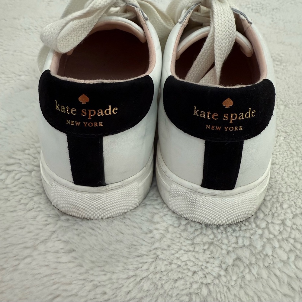 Kate Spade | Black and White Fez Sneaker - Picture 8 of 14